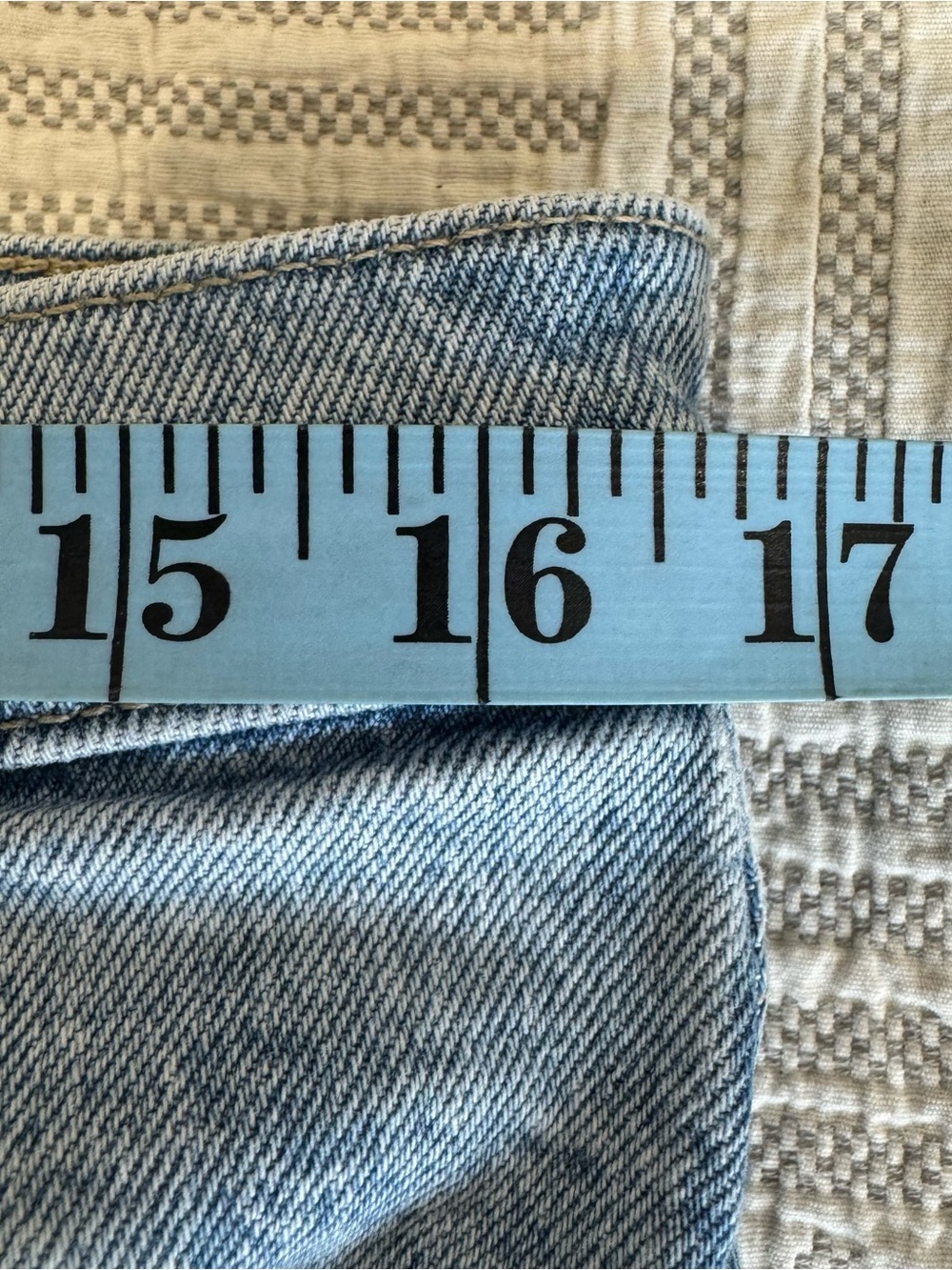 Mango Newmom Comfort High-Rise Jeans | Cropped Mom Fit | Size 12 - Picture 8 of 10